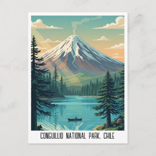 Conguillío Nationaal Park Chili Reizen Briefkaart