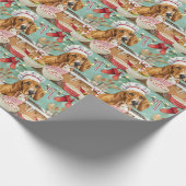 Conhound Holiday Baking: Feestelijke Kerst Cadeaupapier (Hoek)