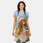 Conhound Holiday Baking: Feestelijke Kerst Schort (Gedragen)