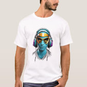 Conic DJ Mask Logo T-Shirt (Voorkant)