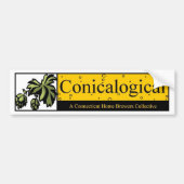 Conicalogische Bumpersticker (Voorkant)