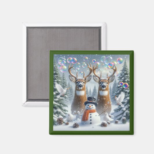 Conifer Blizzard Magnet (Voorkant / Achterkant)