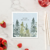 Conifer, pijnboom, Evergreen Servet (Insitu)