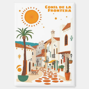 Conil de la Frontera Spanje witte stad vakantie Magneet