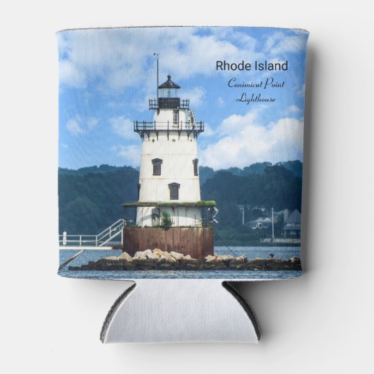 Conimicut Point  Lighthouse RI  Blikjeskoeler (Voorkant)