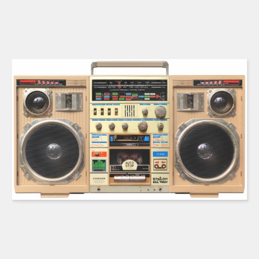 Conion TC-999 Boombox Sticker (Voorkant)
