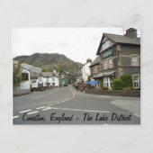 Coniston, Engeland Briefkaart (Voorkant)