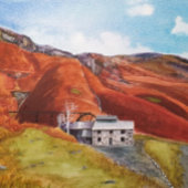 Coniston Lake District Blanco Kaart