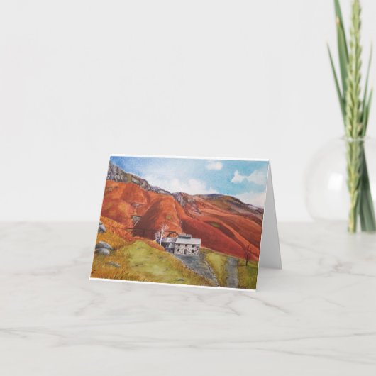 Coniston Lake District Blanco Kaart (Voorkant)