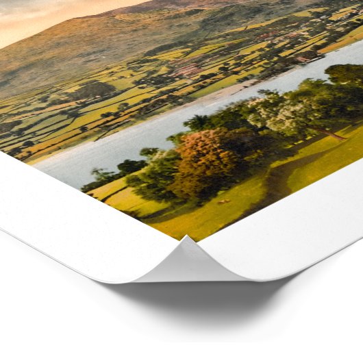 Coniston, Lake District England Poster (Hoek)