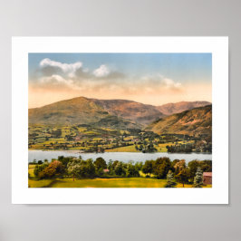 Coniston, Lake District England Poster