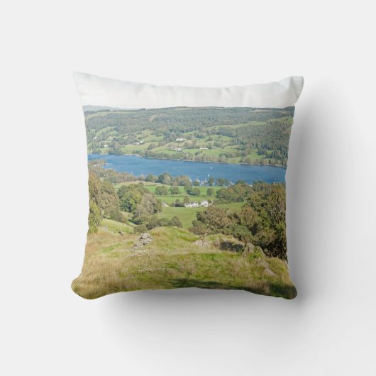 Coniston Water Briefkaart Kussen (Voorkant)