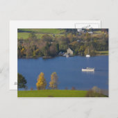 Coniston Water, Lake District, Cumbria, Engeland Briefkaart (Voorkant / Achterkant)