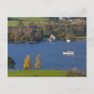 Coniston Water, Lake District, Cumbria, Engeland Briefkaart