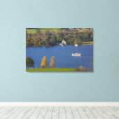 Coniston Water, Lake District, Cumbria, Engeland Canvas Afdruk (Insitu (Houten vloer))