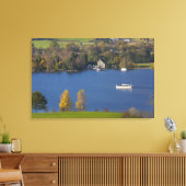 Coniston Water, Lake District, Cumbria, Engeland Canvas Afdruk (Insitu (Woonkamer))