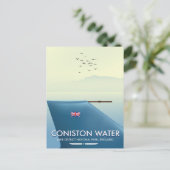 Coniston Water, merendistrict, Engeland Briefkaart (Staand voorkant)