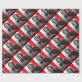 CONJO2 Rode Stippen Marilyn ZAZZ Cadeaupapier (Vlak)