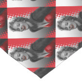 CONJO2 Rode Stippen Marilyn ZAZZ Korte Tafelloper (Hoek)