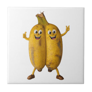 Conjoined Bananas Comedy Duo Tegeltje