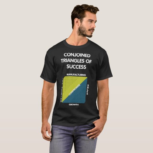 Conjoined Triangles of Success - Silicon Valley Es T-shirt (Voorkant volledig)