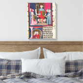 Conjugal Law, een volwassen vrouw die verschijnt Canvas Afdruk (Insitu (Slaapkamer))