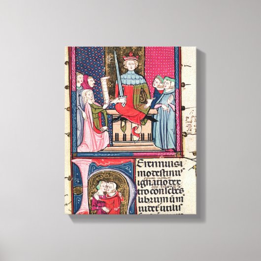 Conjugal Law, een volwassen vrouw die verschijnt Canvas Afdruk (Voorkant)