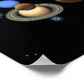 Conjunction of Planets Photograph Poster (Hoek)