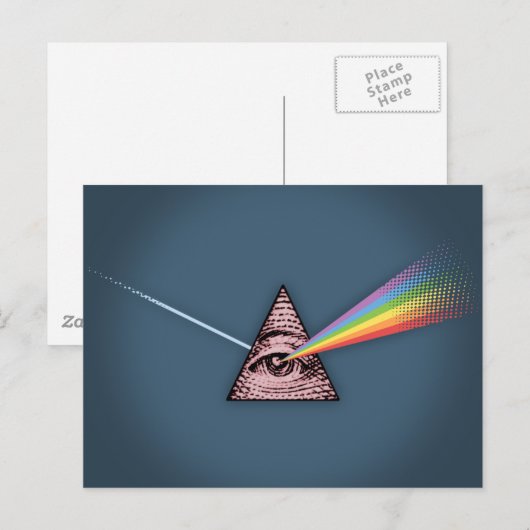 Conjunctivitis Illuminatis Briefkaart (Voorkant / Achterkant)