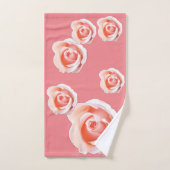 CONJUNTO DE TOALHAS COM ROSAS BAD HANDDOEK (Handdoek)