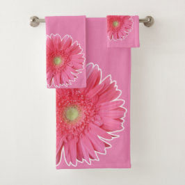 CONJUNTO DE TOALHAS FLOR  BAD HANDDOEK