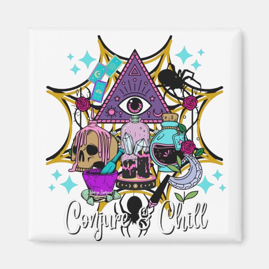 Conjure en Chill Magneet (Voorkant)