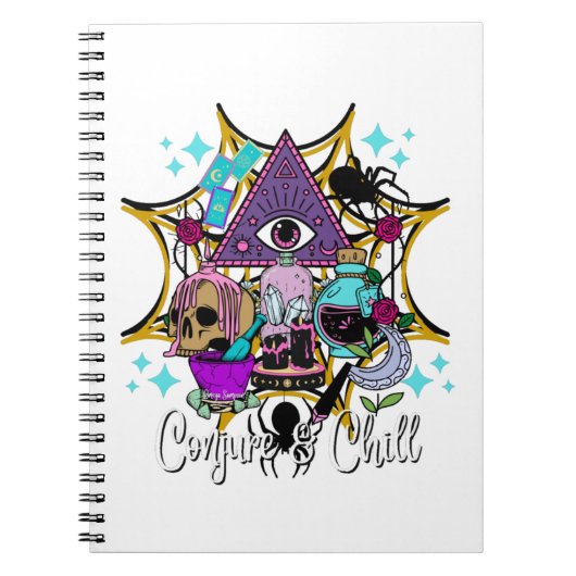 Conjure en Chill Notitieboek (Voorkant)