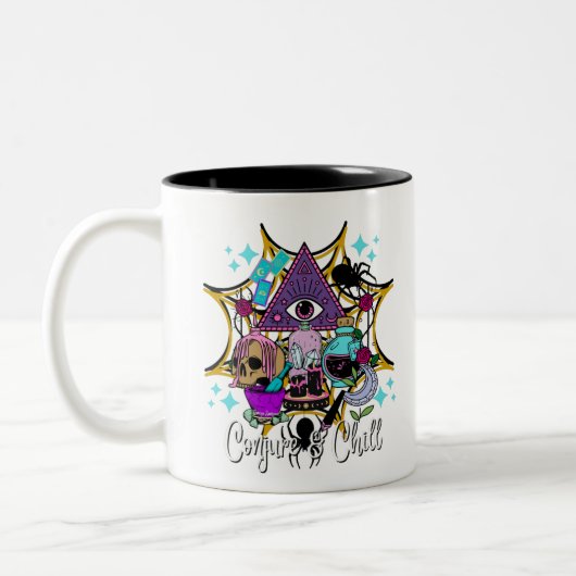 Conjure en Chill Tweekleurige Koffiemok (Links)