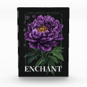 Conjure Enchant Bless the Path Purple Peony  Fotoblokken (Voorkant)