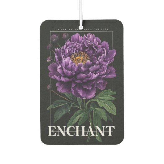 Conjure Enchant Bless the Path Purple Peony Luchtverfrisser (Voorkant)