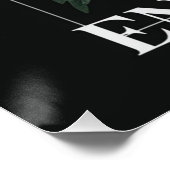 Conjure Enchant Bless the Path Purple Peony Perfect Poster (Hoek)