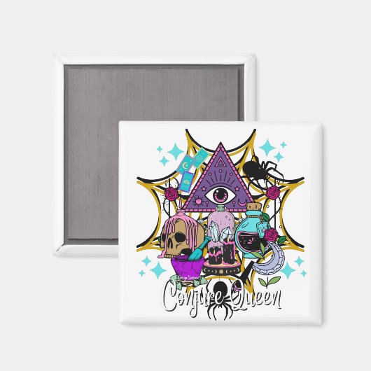 Conjure Queen Magneet (Voorkant / Achterkant)
