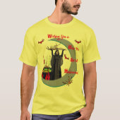 Conjurer Spook (Unisex) Halloween T-Shirt (Voorkant)