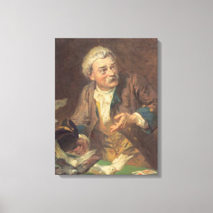 Conjuror (olie op doek) (paar 124492) canvas afdruk