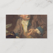 Conjuror (olie op doek) (paar 124492) visitekaartje (Achterkant)