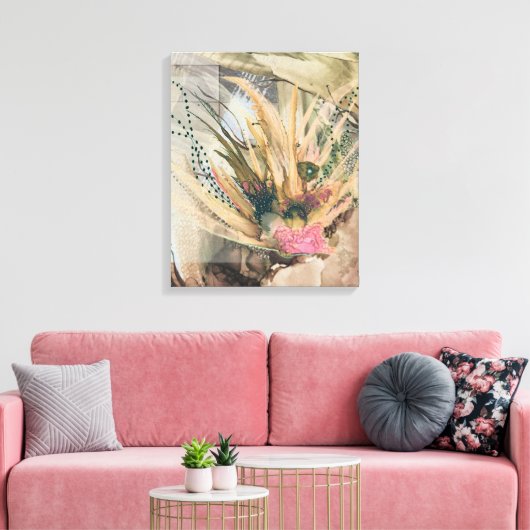 Conk Shell Arrangement 16" x 20" Canvas Afdruk (Insitu (Woonkamer))