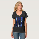 Conlan en Creed triptiek blauw T-shirt (Voorkant volledig)
