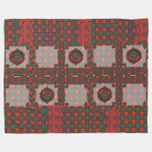 Conley clan Pset Scottish kilt tartan Fleece Deken (Voorkant (Horizontaal))