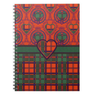 Conley clan Pset Scottish kilt tartan Notitieboek