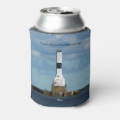 Conneaut Harbor West Breakwater Light koeler (Blikje Achterkant)