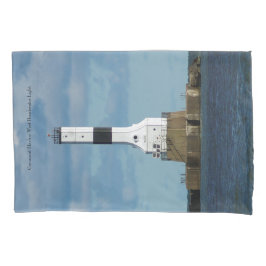 Conneaut Harbor West Breakwater Light kussen hoesj Kussensloop