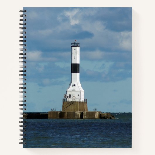 Conneaut Harbor West Breakwater Light notitieboek (Voorkant)