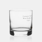 Conneaut Harbour West Breakwater Light glass Whisky Glas (Rechts)
