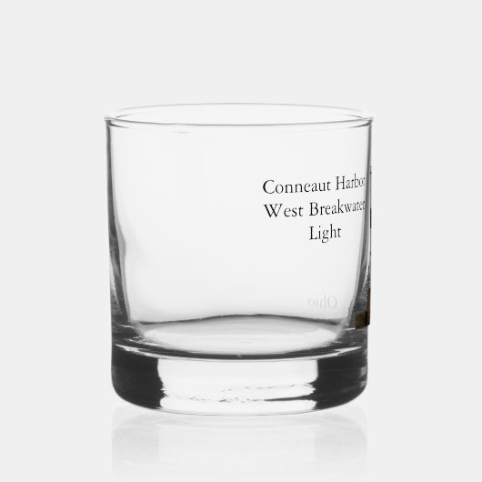 Conneaut Harbour West Breakwater Light glass Whisky Glas (Rechts)